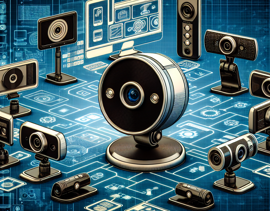 "Webcam HD modern dengan resolusi tinggi, ideal untuk video conferencing dan streaming, ditampilkan dalam panduan pembelian lengkap untuk kebutuhan Anda."
