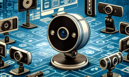 "Webcam HD modern dengan resolusi tinggi, ideal untuk video conferencing dan streaming, ditampilkan dalam panduan pembelian lengkap untuk kebutuhan Anda."